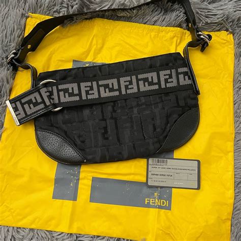 fendi bag hobo|Fendi hobo shoulder bag.